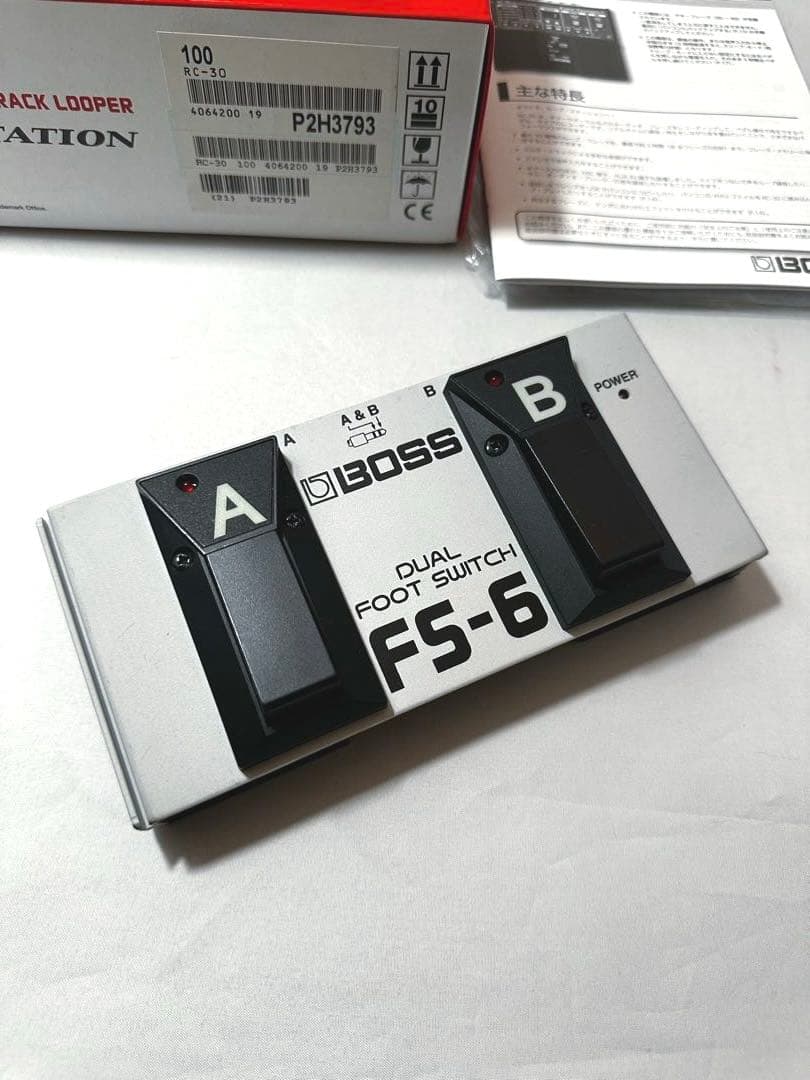 BOSS RC-30 LOOP STATION FS-6 フットスイッチ付き