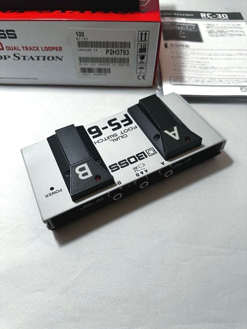 BOSS RC-30 LOOP STATION FS-6 フットスイッチ付き
