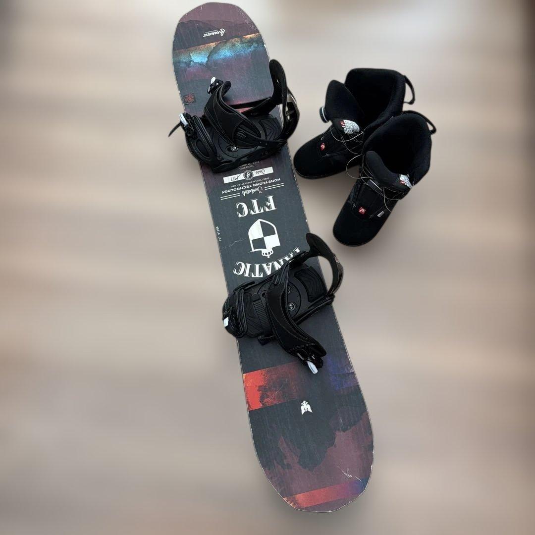 美品キッズ スノーボードセット