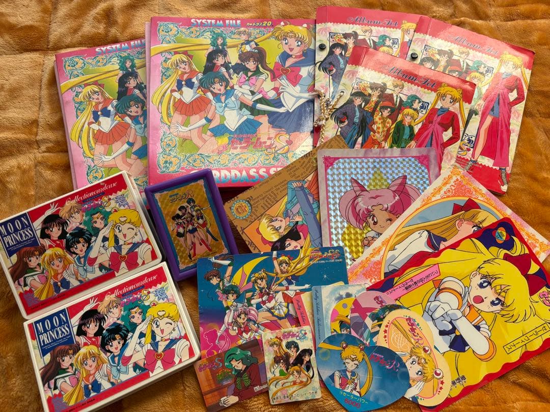 美少女戦士セーラームーンカードセット アマダ バンダイまとめ売り