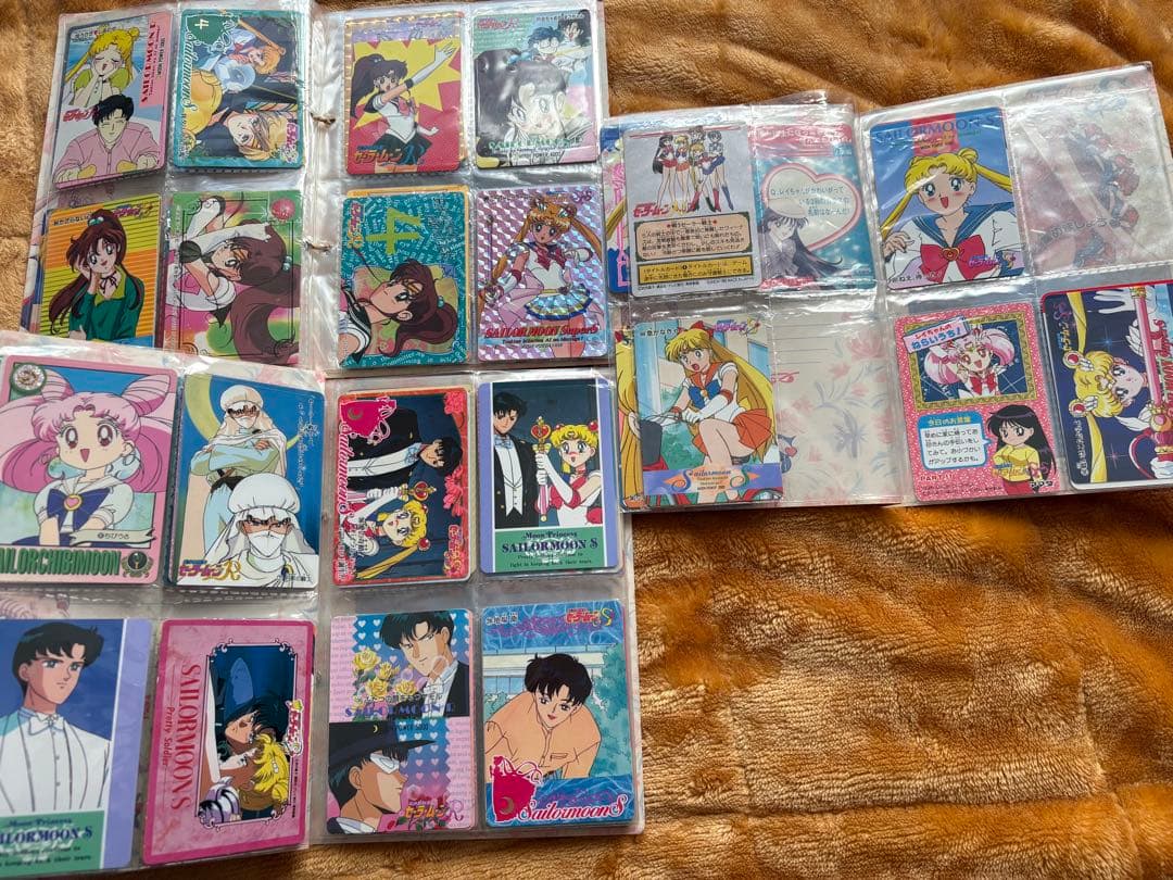 美少女戦士セーラームーンカードセット アマダ バンダイまとめ売り