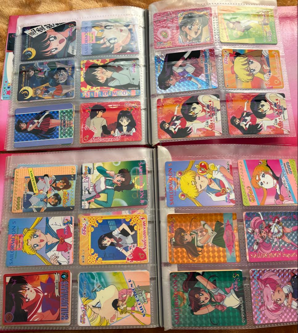 美少女戦士セーラームーンカードセット アマダ バンダイまとめ売り