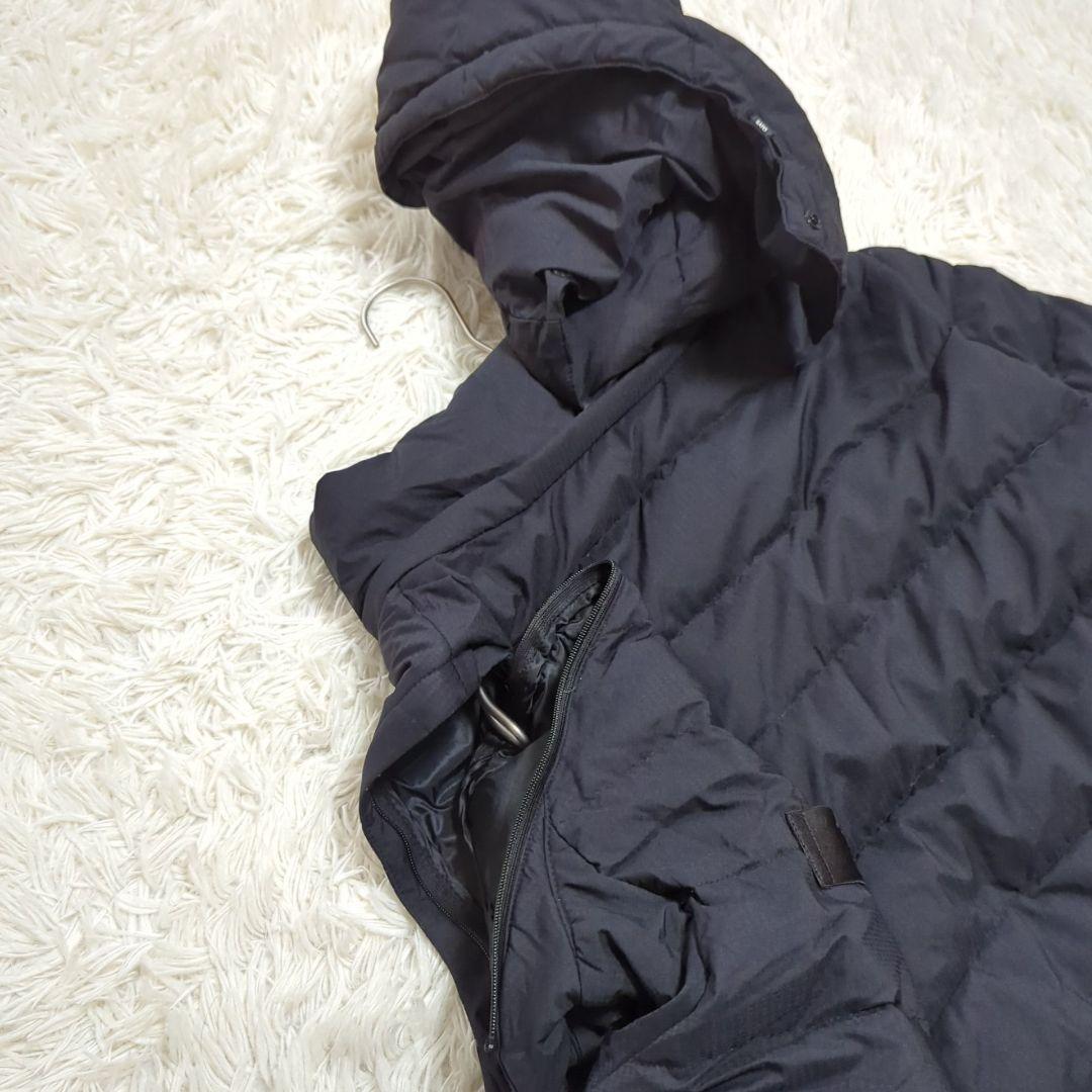 極美品 1 パーリーゲイツ 近年 4way ダウンジャケット ワッペン ブラック
