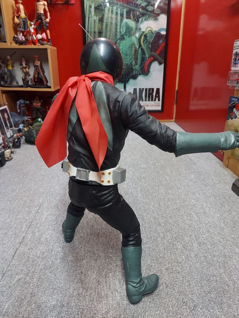 仮面ライダー1号 フィギュア 約40cm マント付き