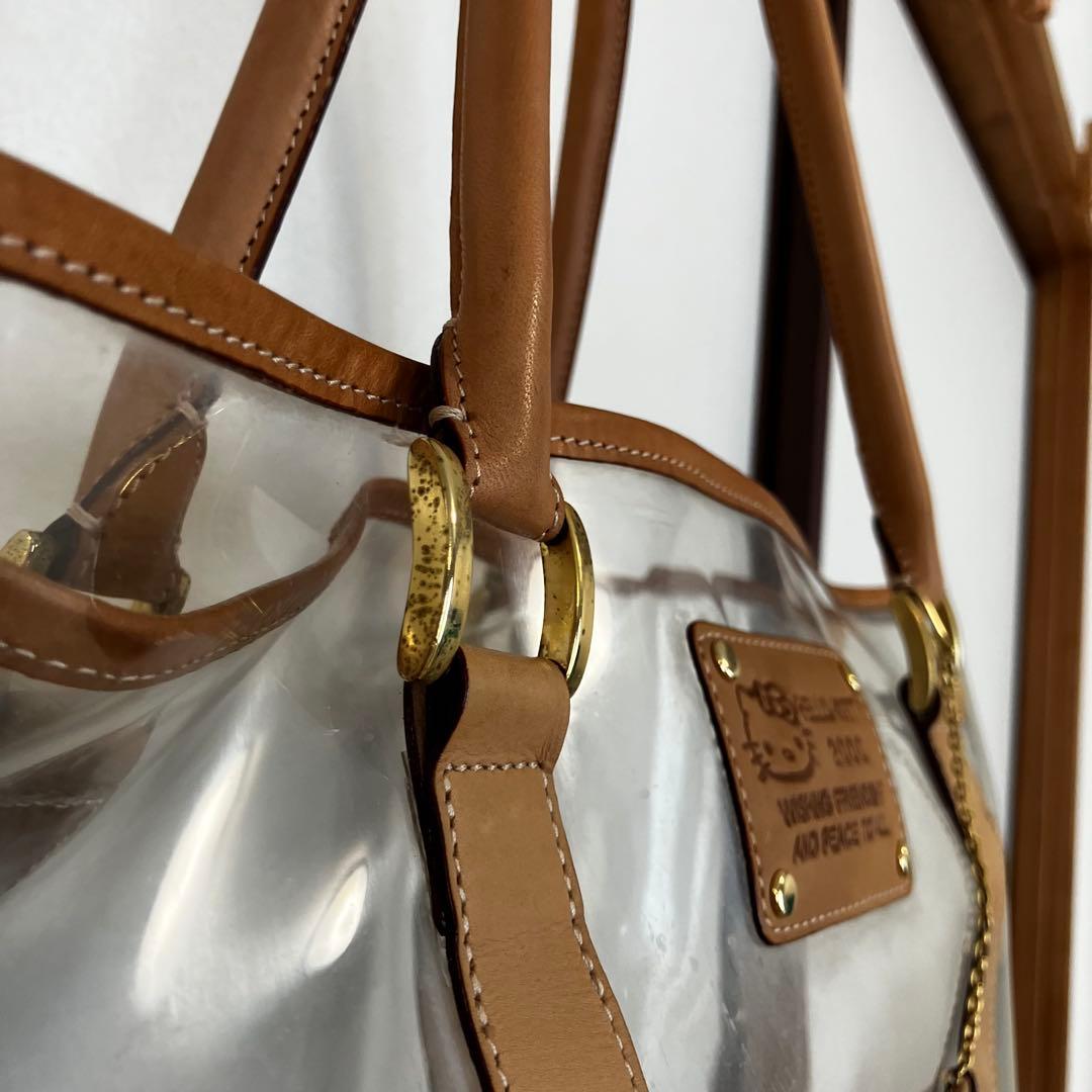 【激レア】ハローキティ　クリアトートバッグ BIG レトロ