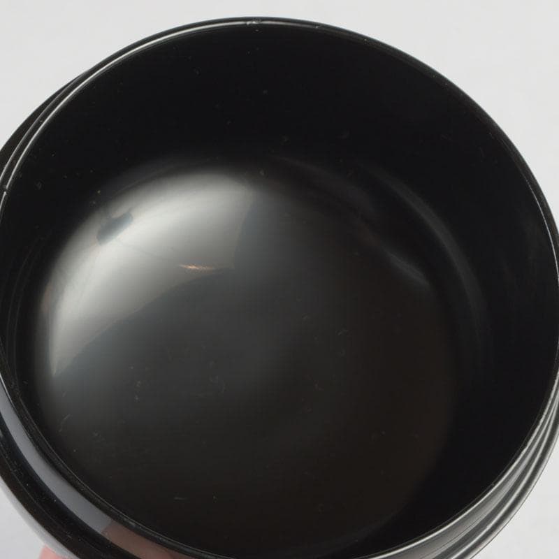 茶道具　加賀蒔絵師　岩倉利慶作　即中斎好写　誰袖蒔絵　平棗　共箱　V　9681