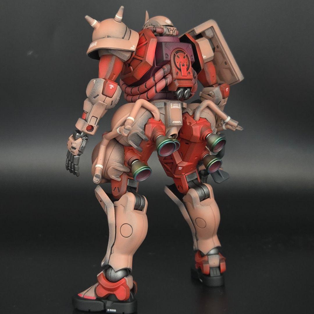 T*a様 HG シャア専用ザク（GQ ）完成品
