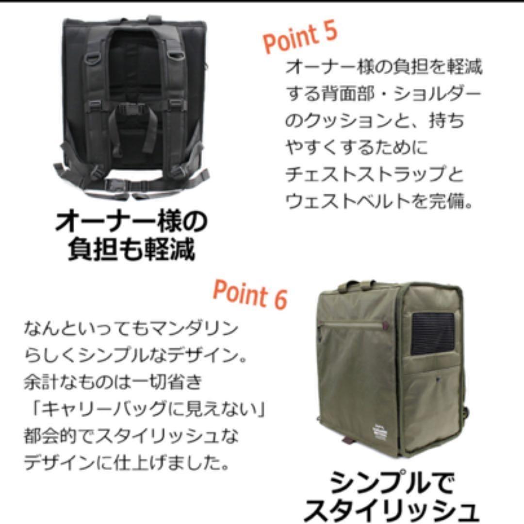 ブラック★マンダリンブラザーズブリクストンキャリーバックパック　リュック