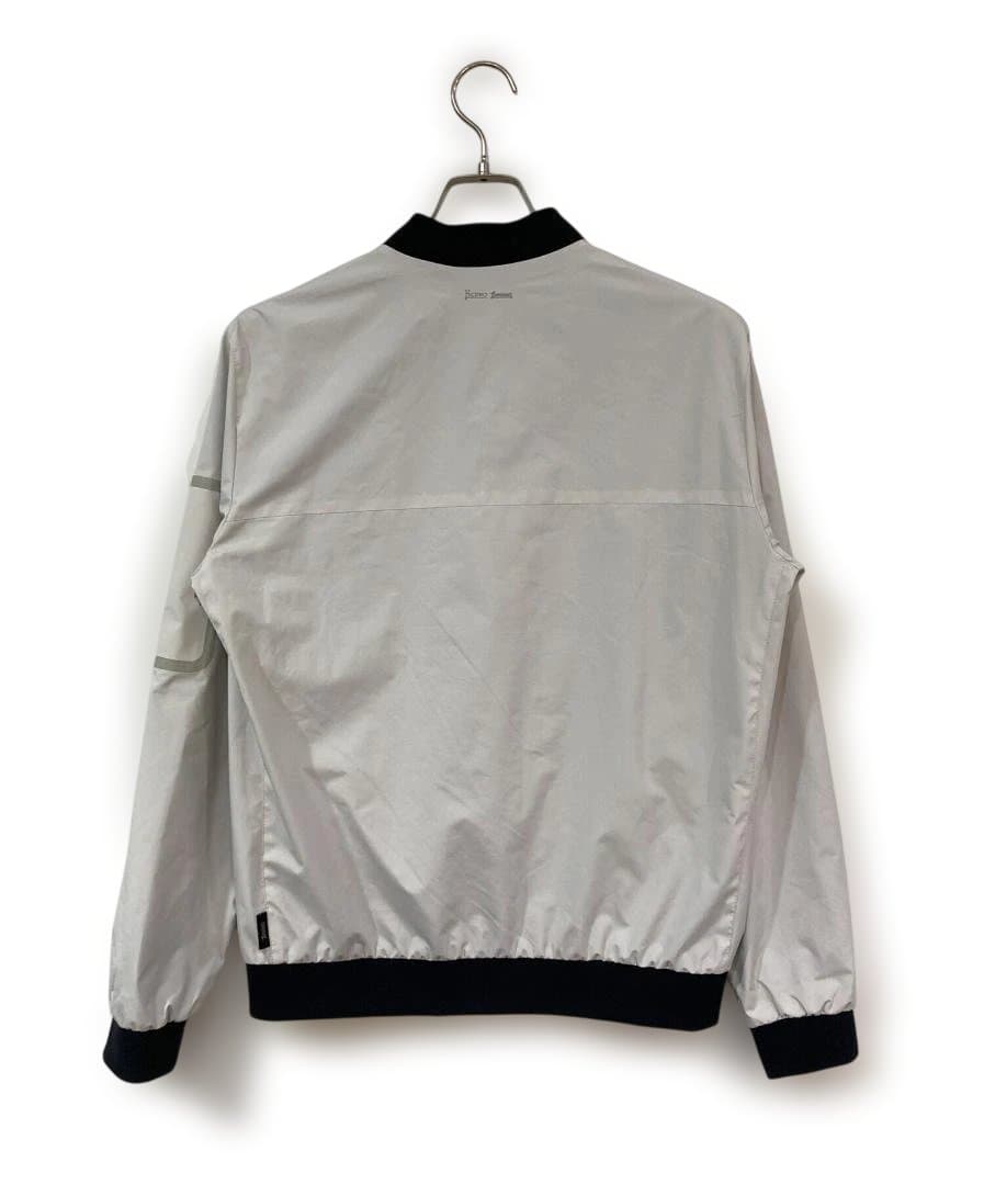 HERNO ホワイト ボンバージャケット メンズ
