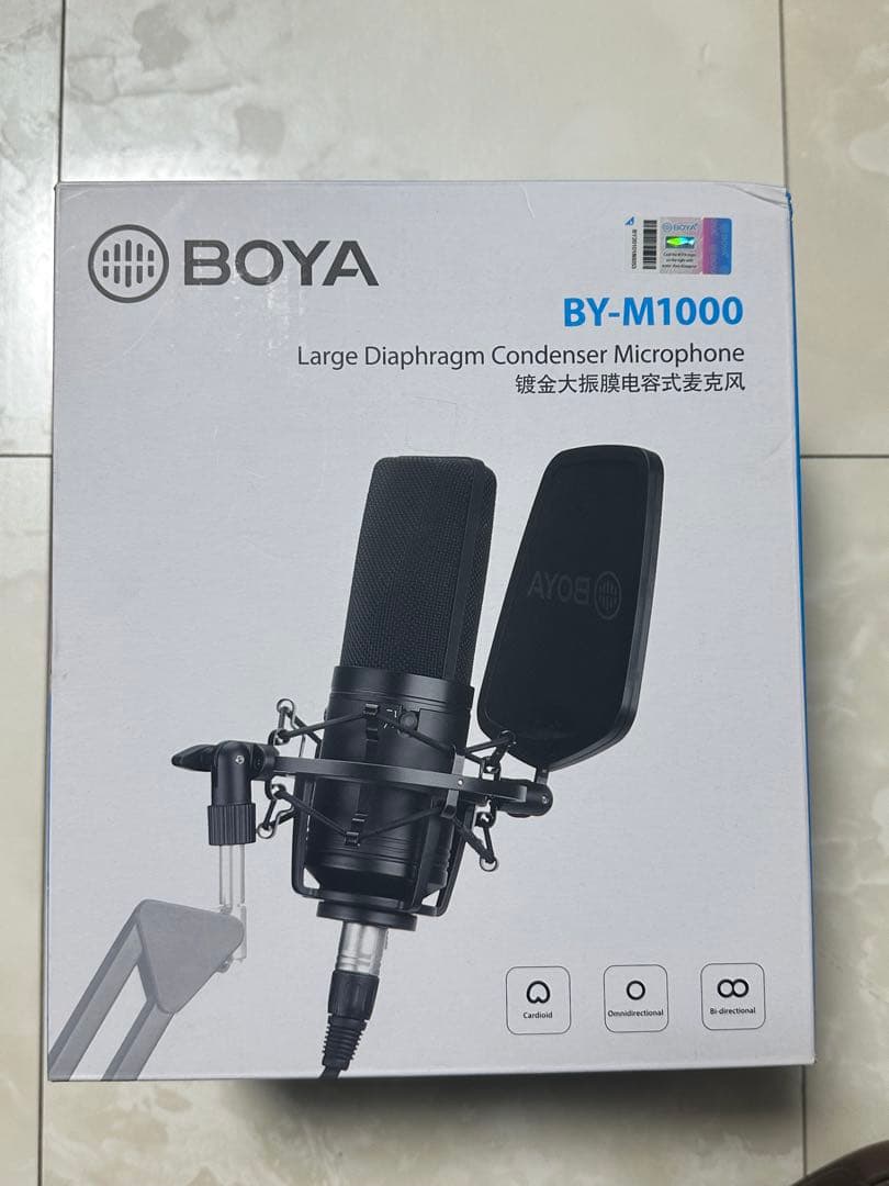 BOYA BY-M1000 コンデンサーマイク