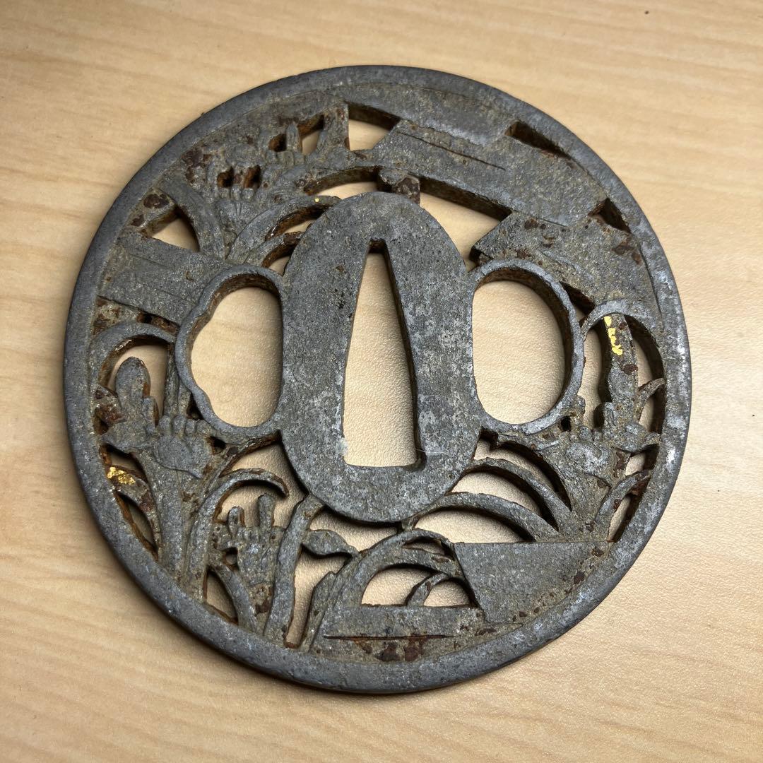 鉄製 鍔　後藤常正