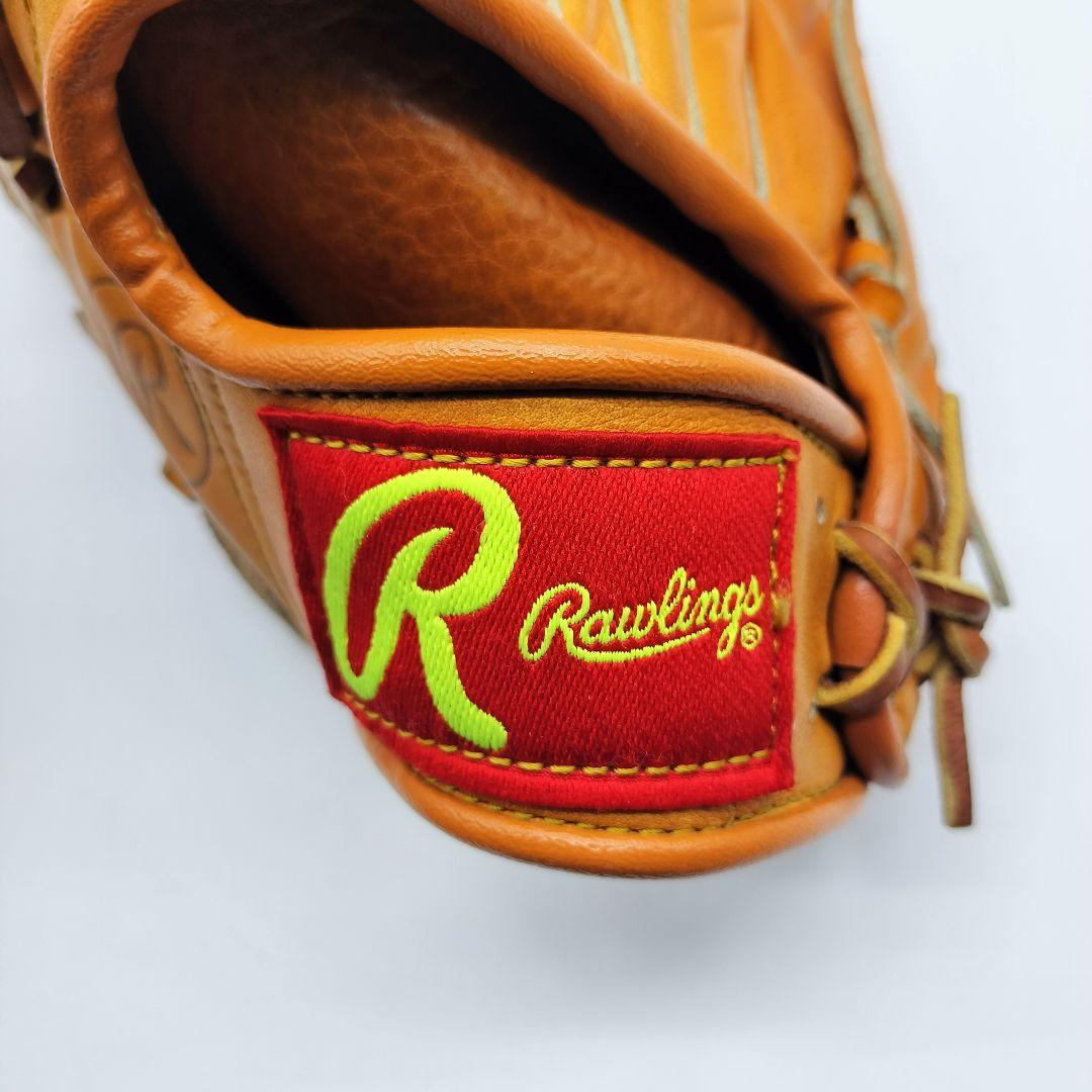 ローリングス 左投用 軟式 バスケットウェブ オールドグローブ サークルR刻印