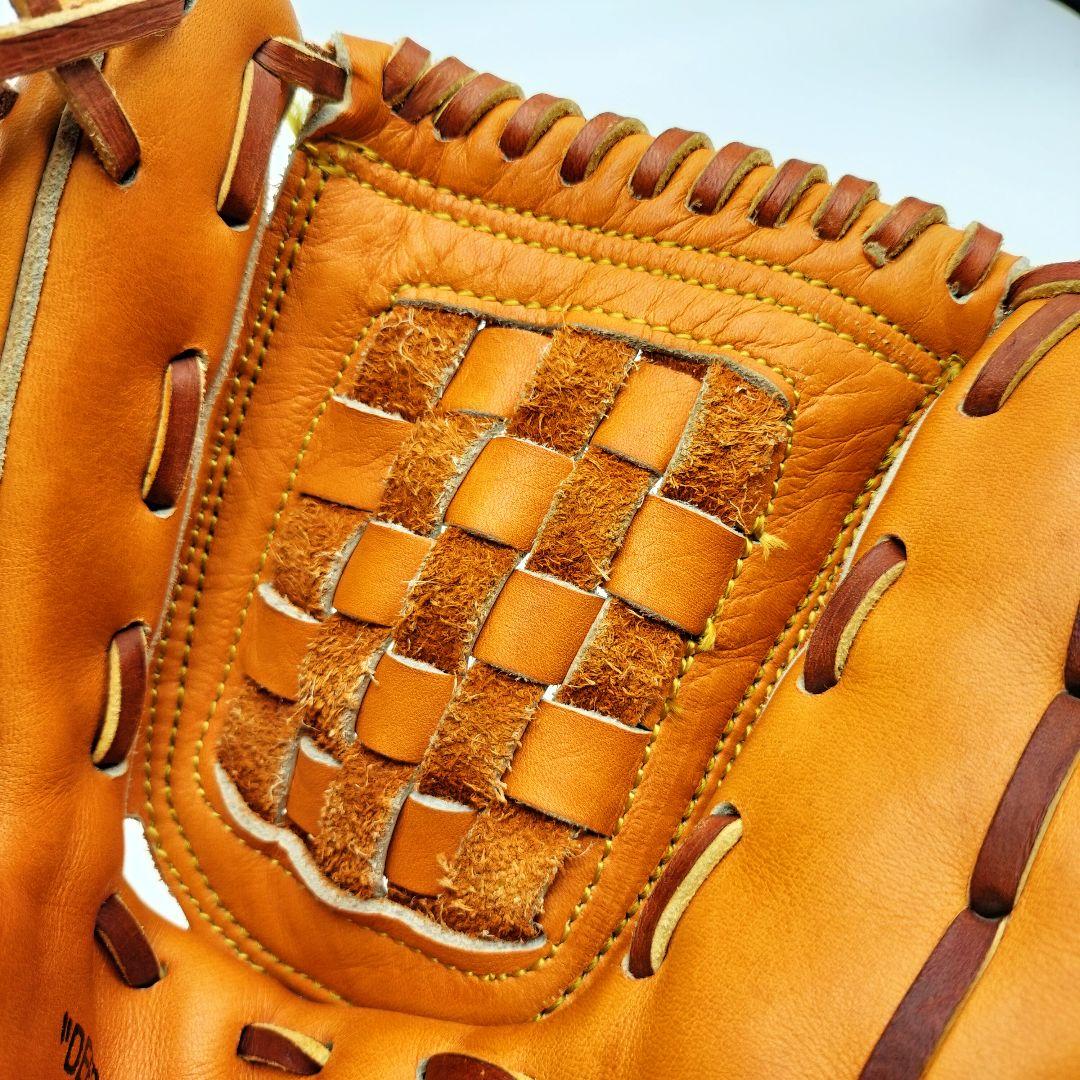 ローリングス 左投用 軟式 バスケットウェブ オールドグローブ サークルR刻印