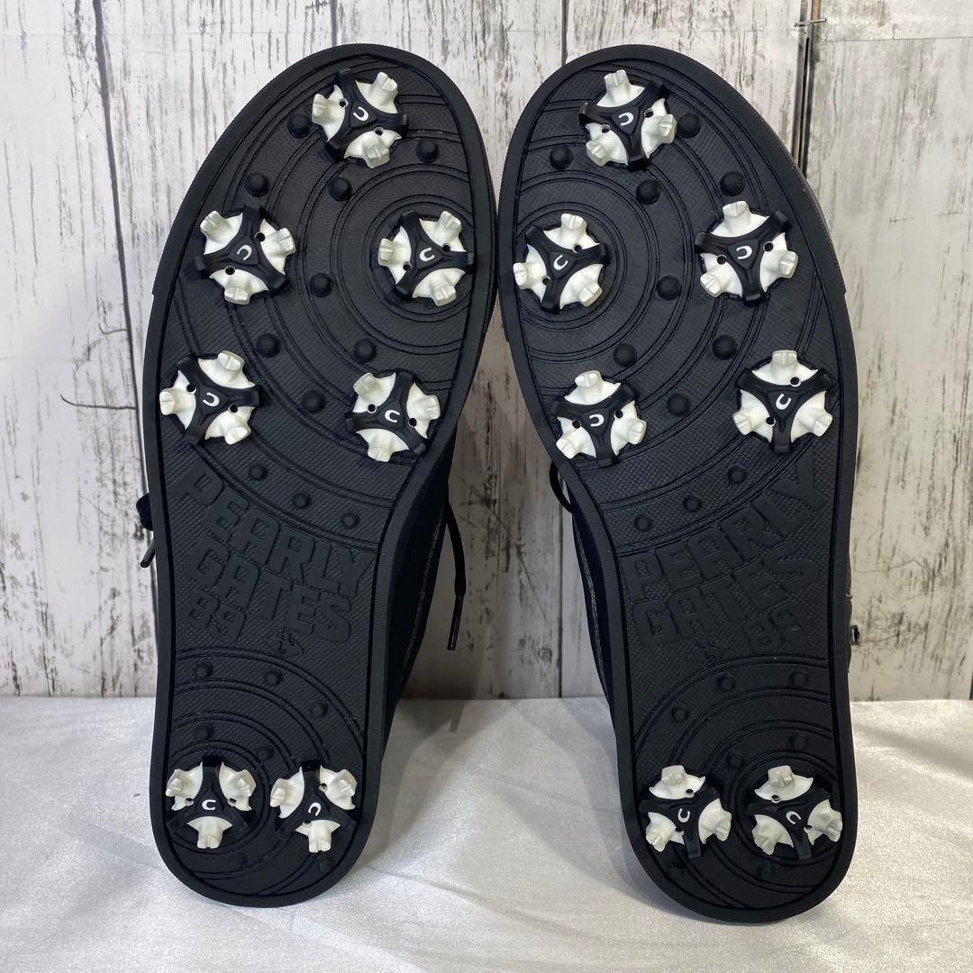 PEARLY GATES ゴルフシューズ ハイカット23.5cm 黒　ブラック