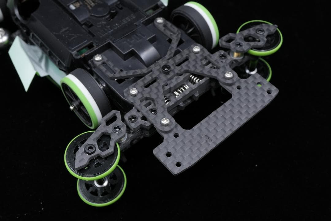 ミニ四駆　タミヤ　MSフレキカスタム　アバンテmk3 アズール サイクロン