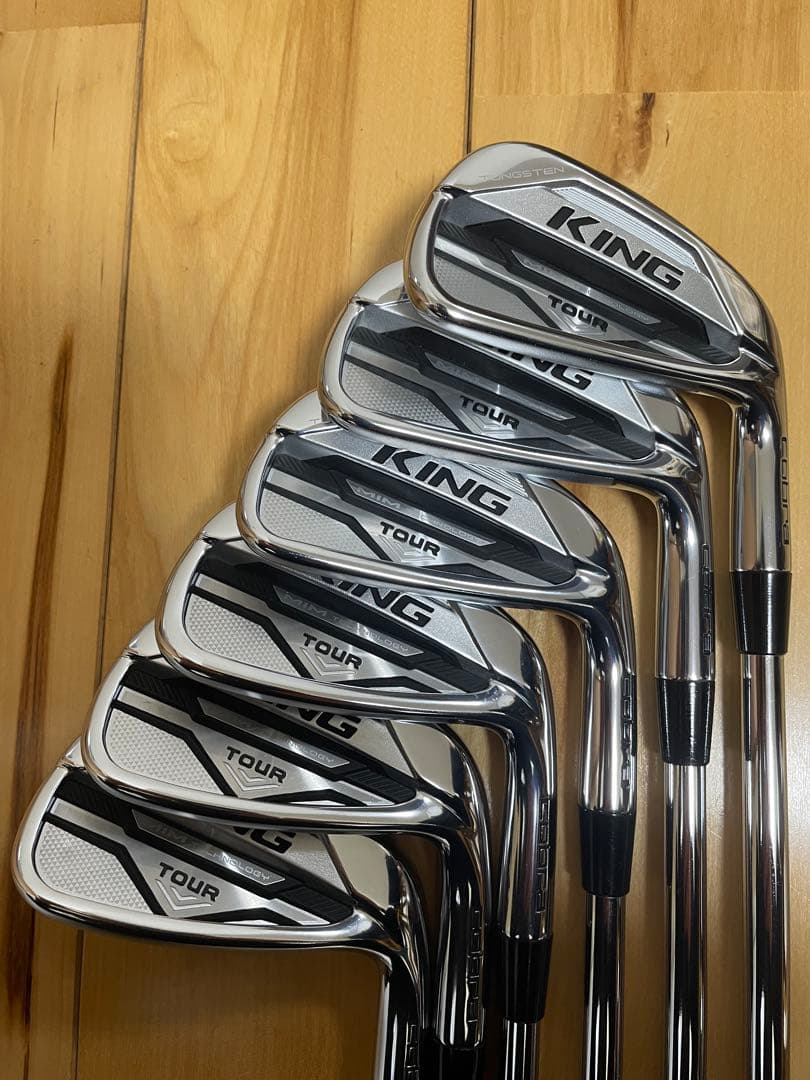 【極美品】コブラKING TOUR MIMアイアン 6本 DG EX S200