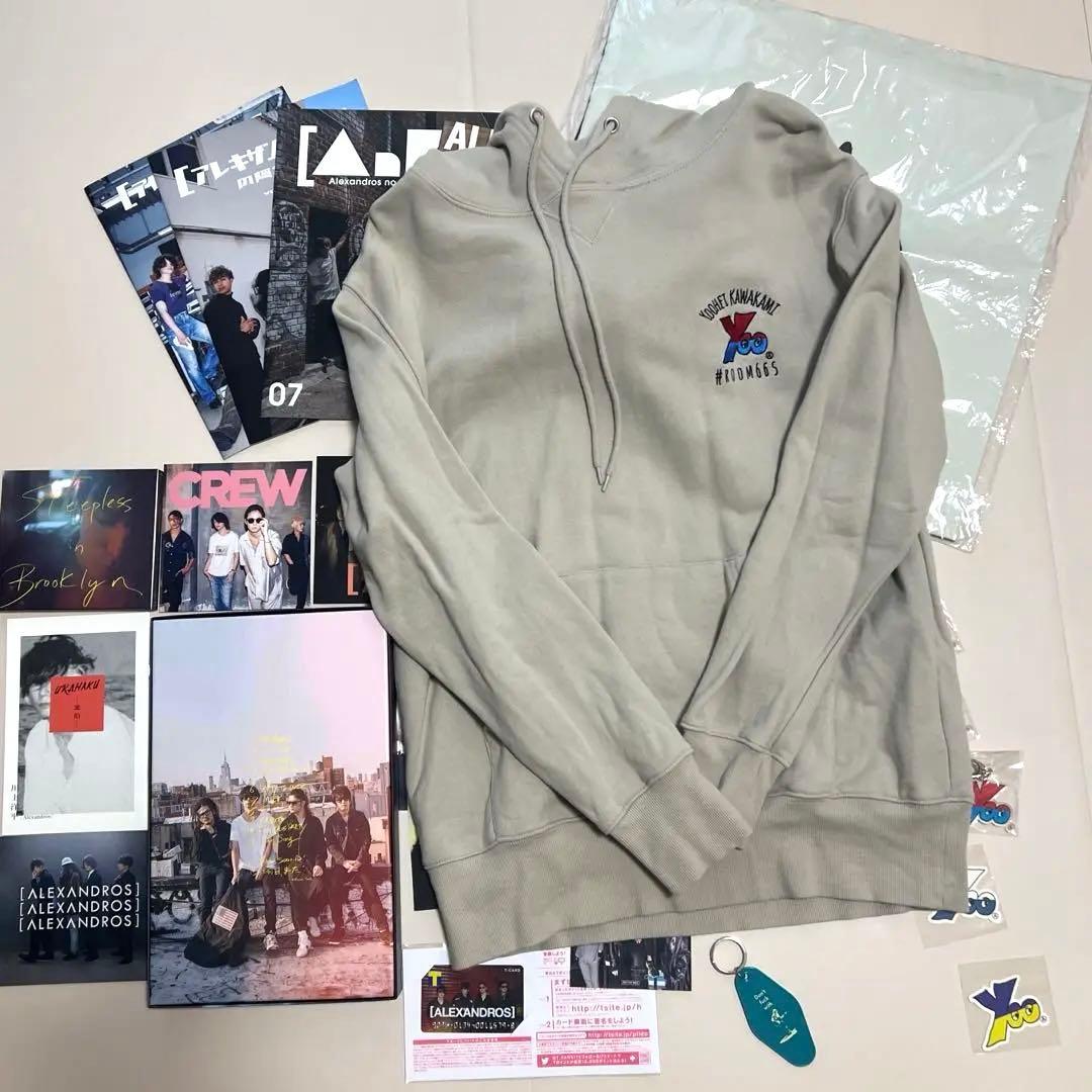 ALEXANDROS alexandros 川上洋平　ソロパーカー　グッズ