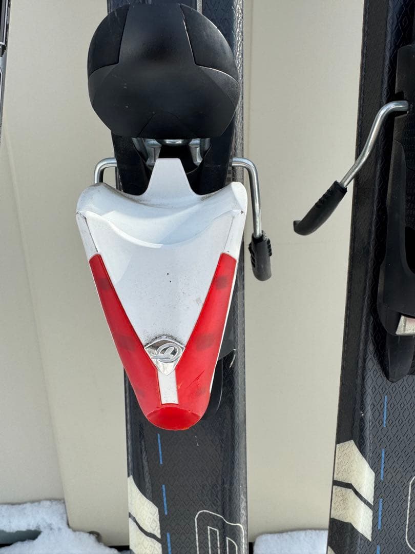 KASTLE スキー板 ビンディング付き ストック付き