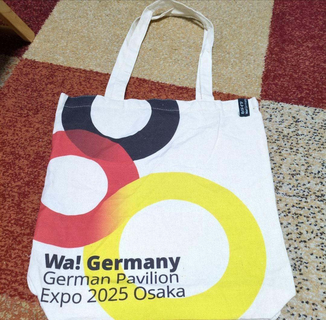 【非売品】大阪関西万博2025　ドイツ館　バッグ　タオル　バッチ　ノートセット