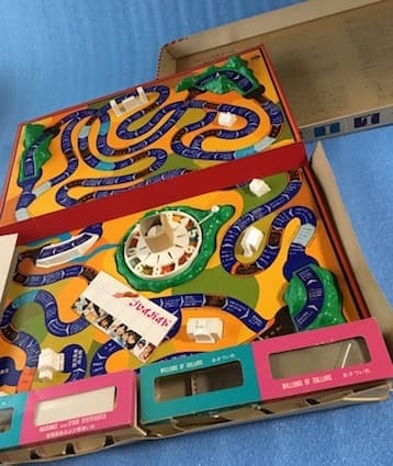 TAKARA タカラ 人生ゲーム 1968年版 ルーレット 箱 各種備品金券