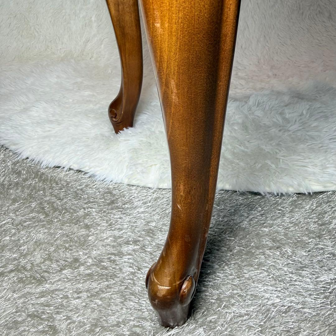 猫脚　ピアノ椅子　昇降可能　アンティーク