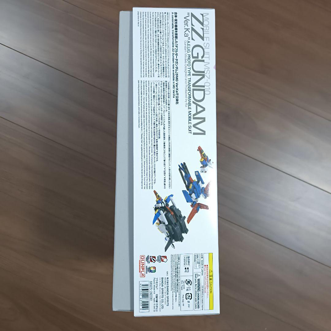 MG ZZ GUNDAM Ver.Ka 1/100 ZZガンダム　カトキ