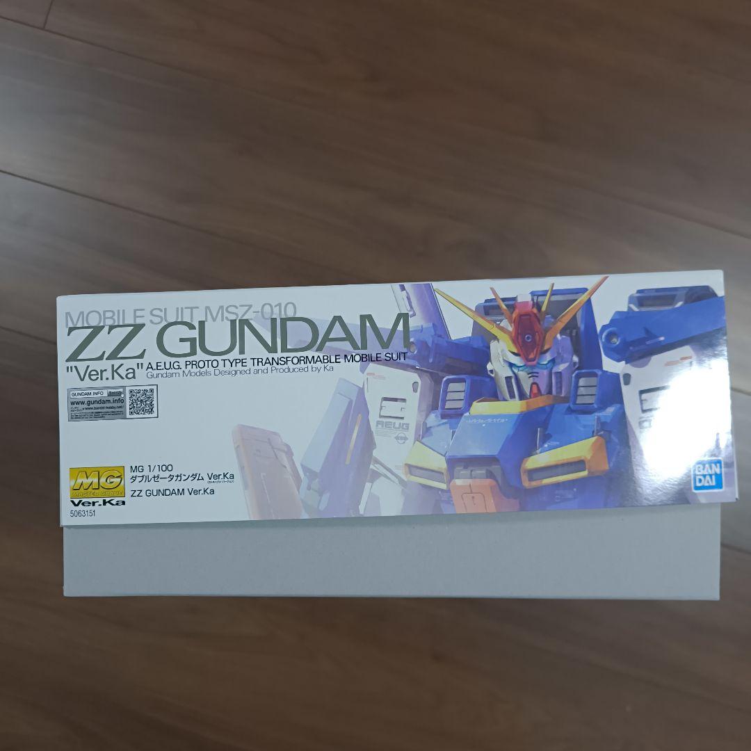 MG ZZ GUNDAM Ver.Ka 1/100 ZZガンダム　カトキ