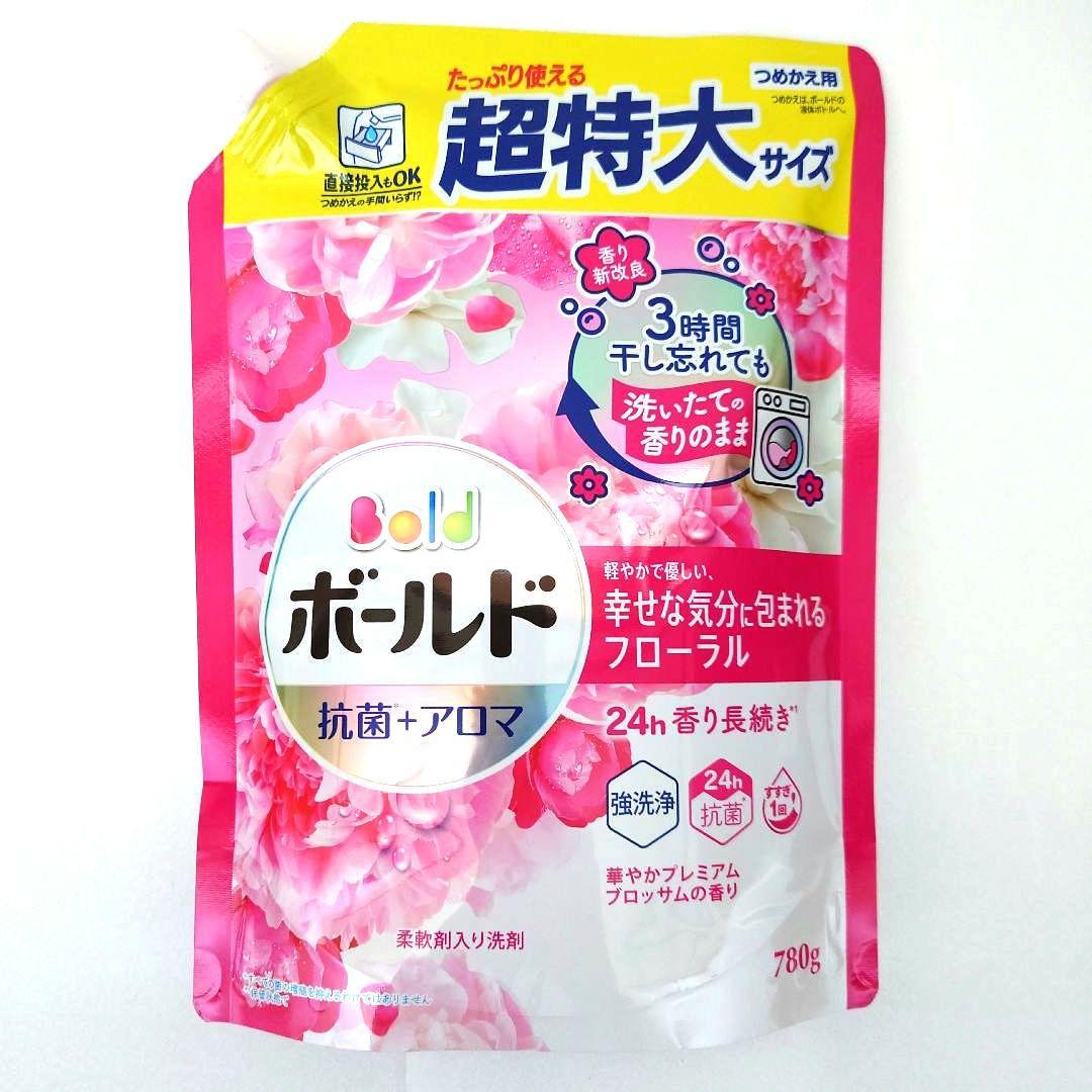 P＆G　ボールド　プレミアムブロッサム　抗菌＋アロマ　超特大　780g　20袋