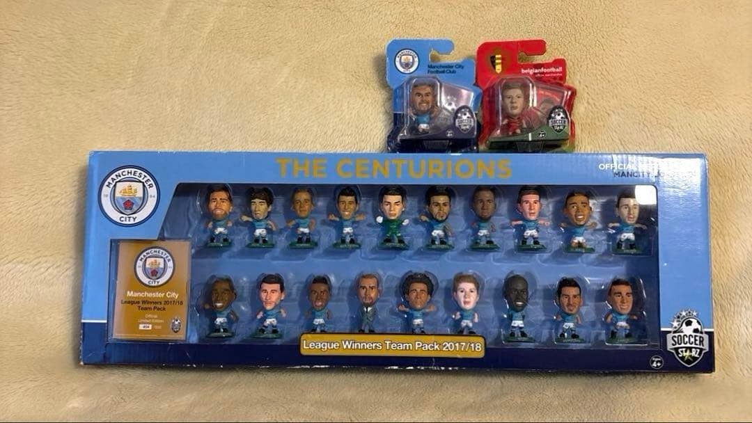 マンチェスターシティ2017/18 プレミアリーグ優勝フィギュアセット