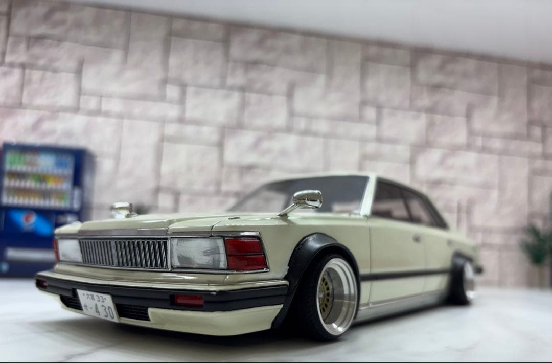 1/18ミニカー IG 430セド　深リムスーパーワイドフェンダーカスタム