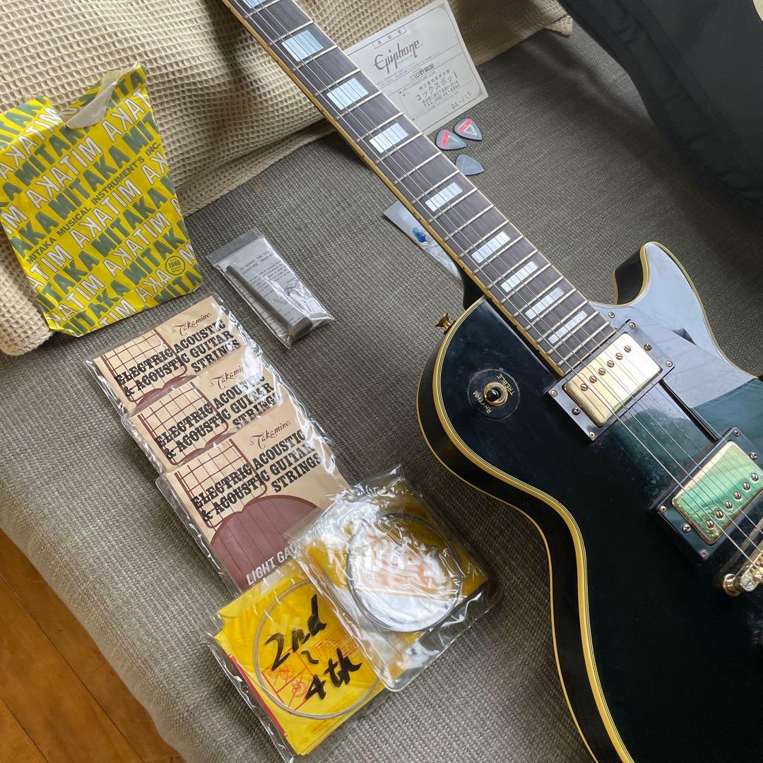 1994年製 韓国製 Epiphone Les Paul Custom 黒