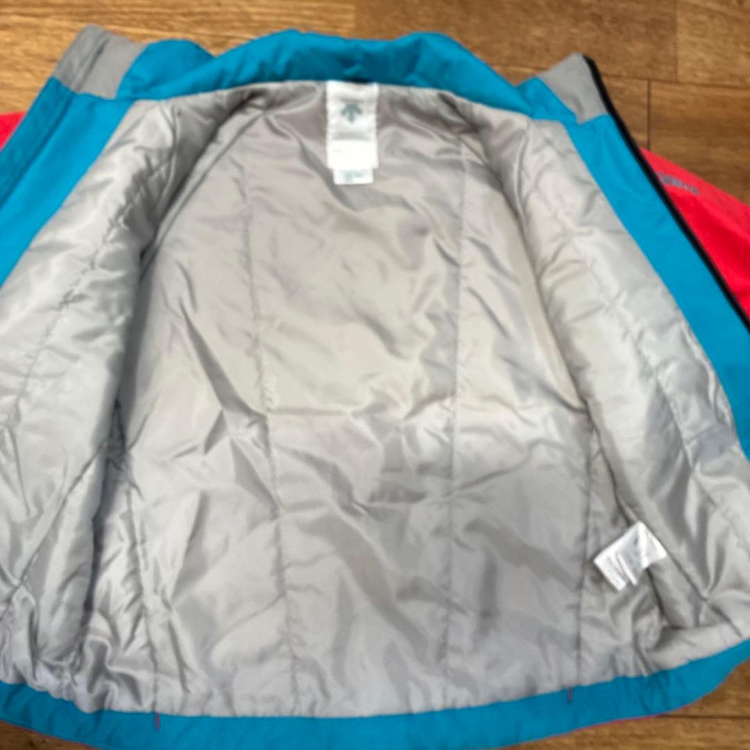 DESCENTE スキーウェア 120サイズ 赤/青