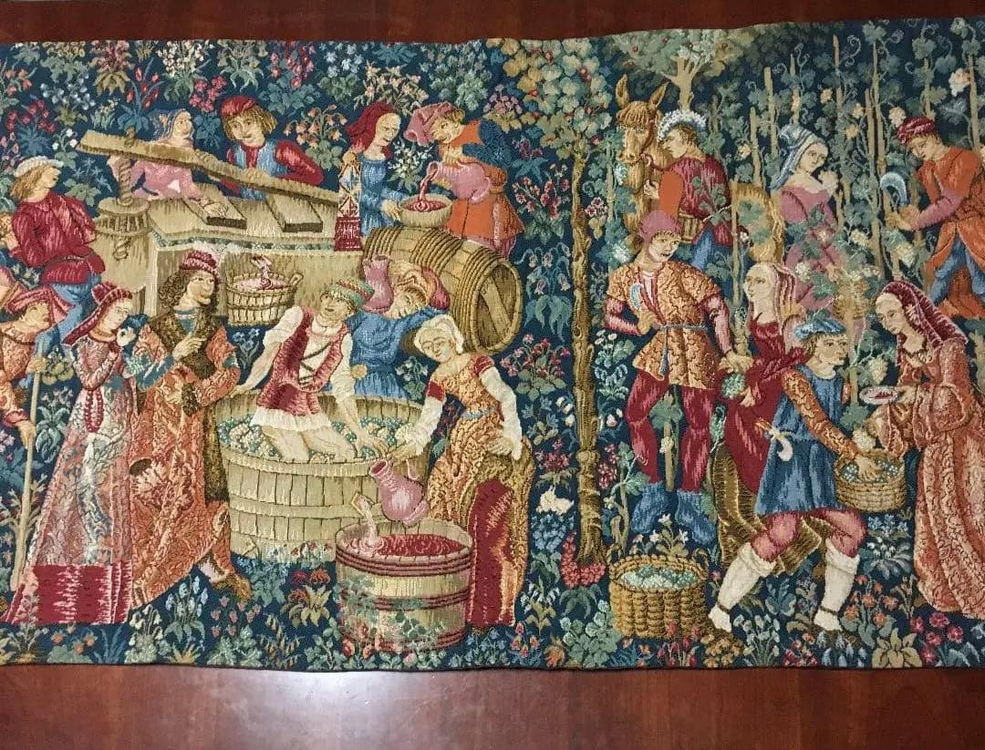 タペストリー　約71cm×約121cm