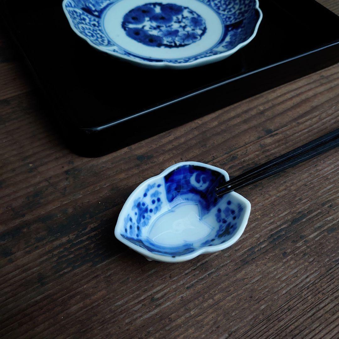 骨董 豆皿 菱形 木瓜形 慈姑形 8種8枚 骨董 アンティーク