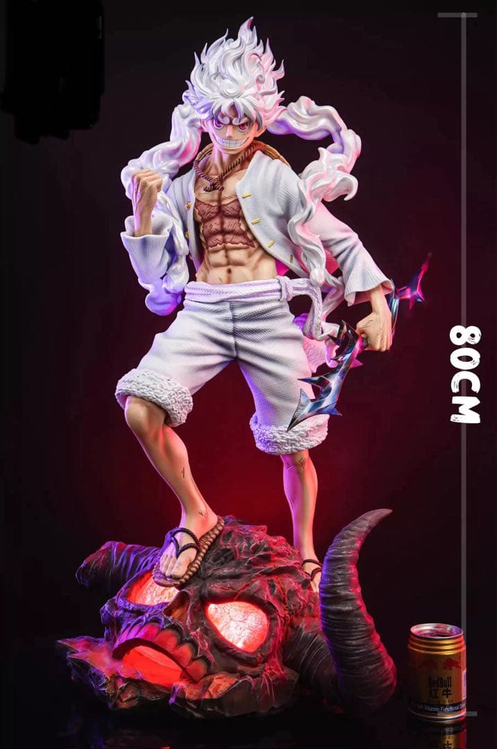 【新品】数量限定 ワンピース ルフィ ニカ 80cm フィギュア ガレージキット