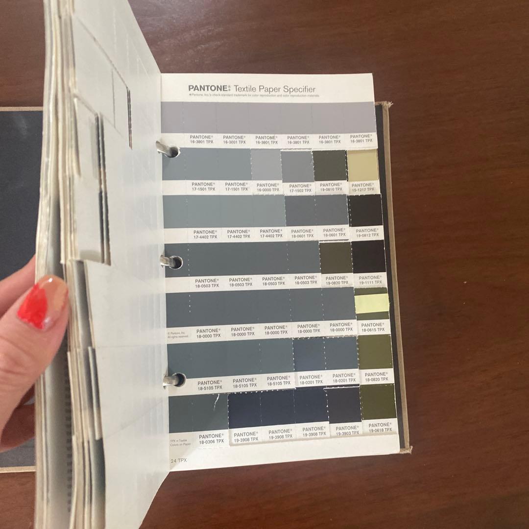 その他 PANTONE for fashion and  COLOR CARD