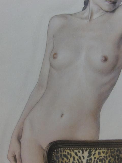 高塚省吾、豹、厳選、希少画集画、新品高級額 額装付、たかつか せいご