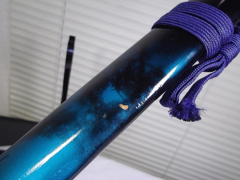 模造刀　陣太刀　大小刀　マーブル鞘