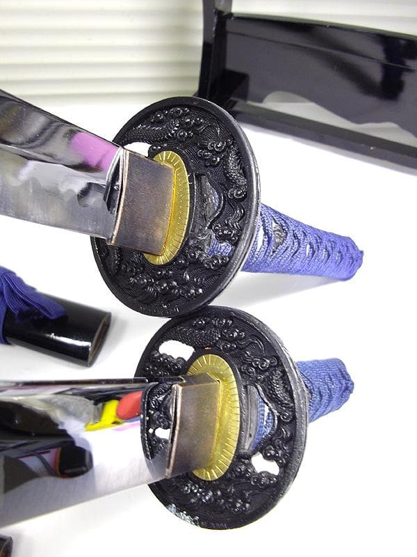 模造刀　陣太刀　大小刀　マーブル鞘