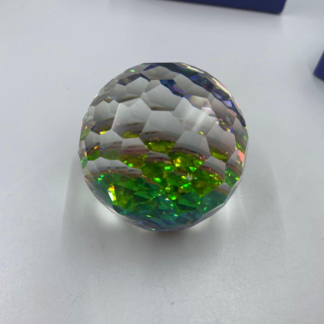 218 Swarovski クリスタル 置物 グリーン