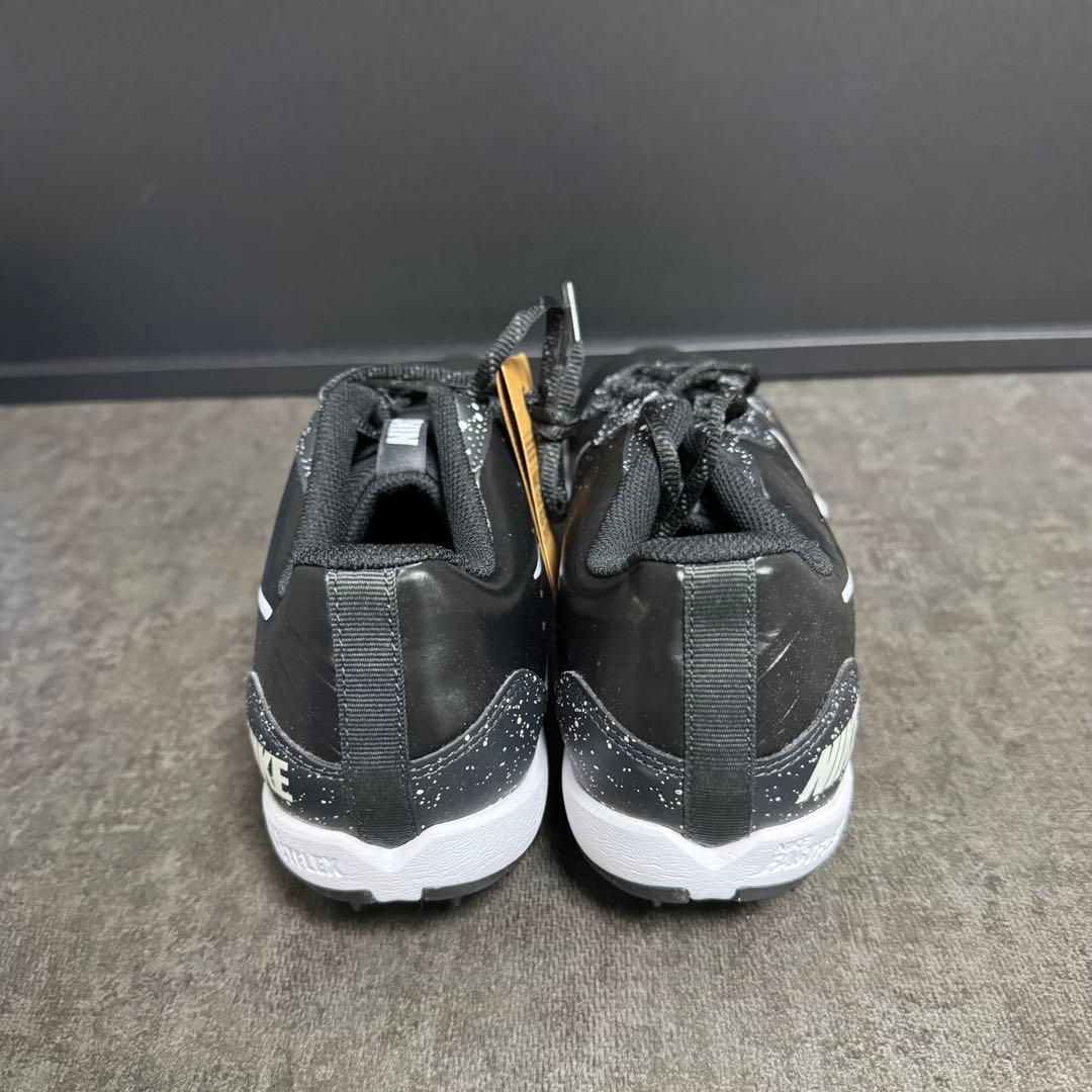 NIKE ポイント スパイク 野球 アルファ ハラチ キーストーン 黒 ブラック