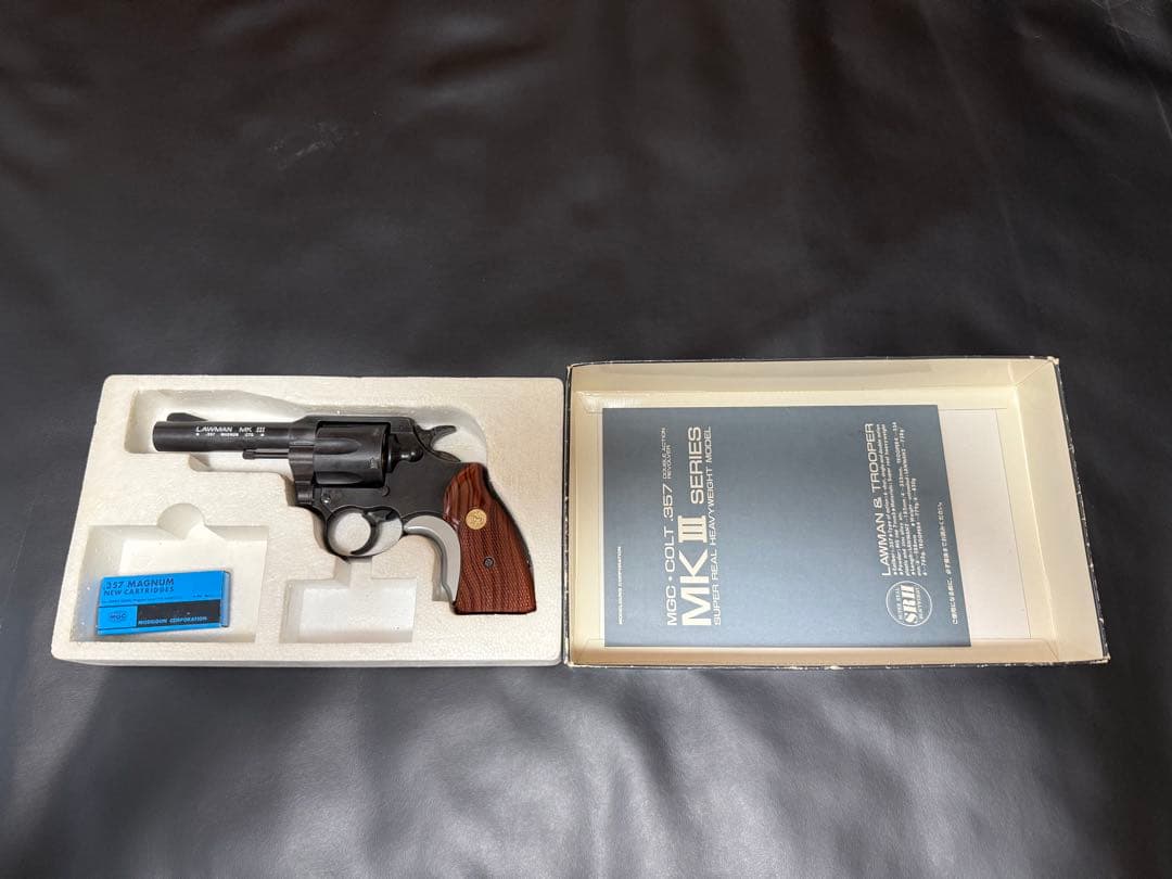 MGC社製コルトローマンMK−Ⅲ357マグナム４inch SRHWモデル