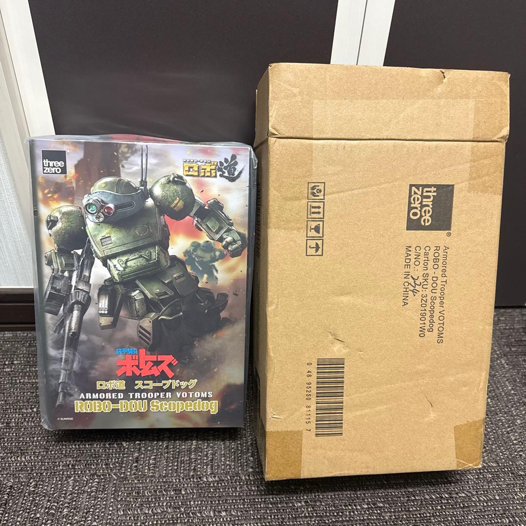 threezero　ロボ道　装甲騎兵ボトムズ　スコープドッグ　未開封　スリーゼロ