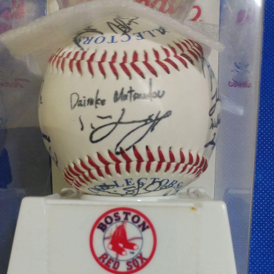 ボストン　レッドソックス　MLB　松坂大輔　サインボール　REDSOX