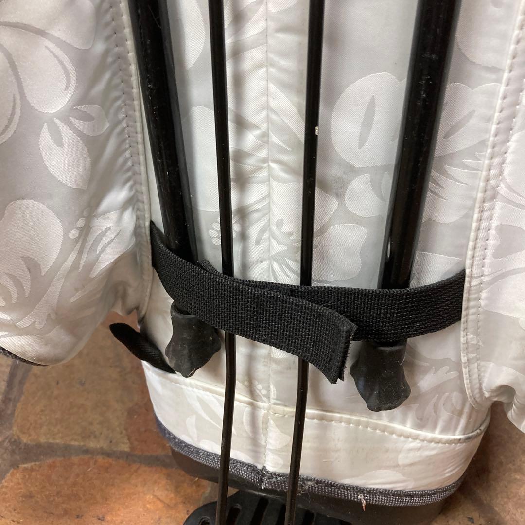 寶BU-1092 EDWIN スタンド式 キャディバッグ ホワイト