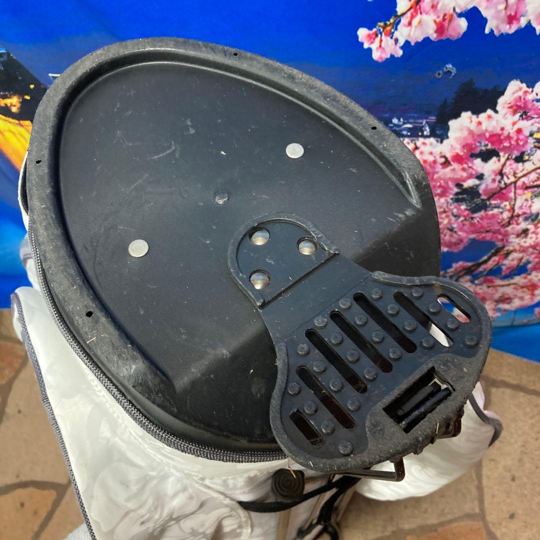 寶BU-1092 EDWIN スタンド式 キャディバッグ ホワイト