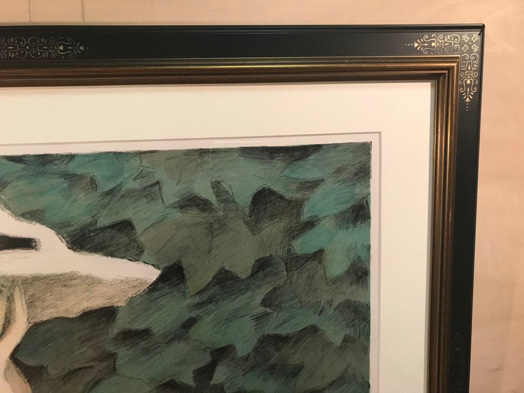 カシニョール　「クリスティーヌ」　リトグラフ　直筆サイン・作品保証書有り