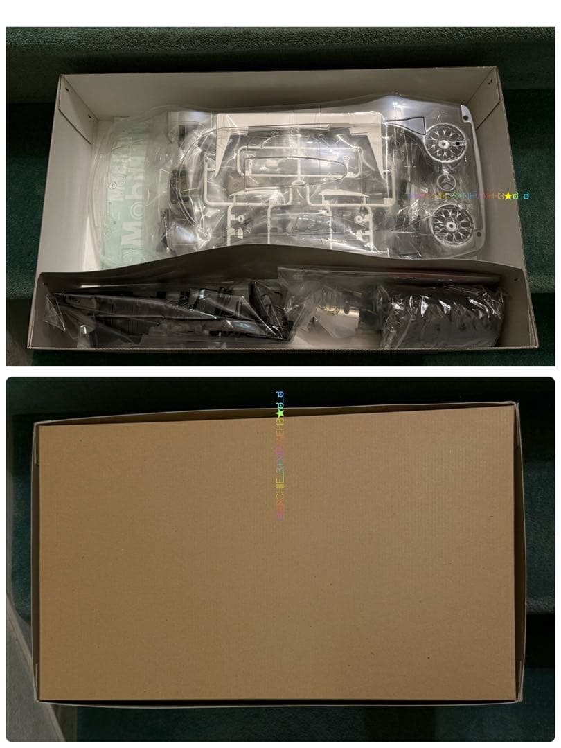 未組立て★タミヤ★メルセデスCLK-GTR オリギナルタイレ TL-01シャーシ