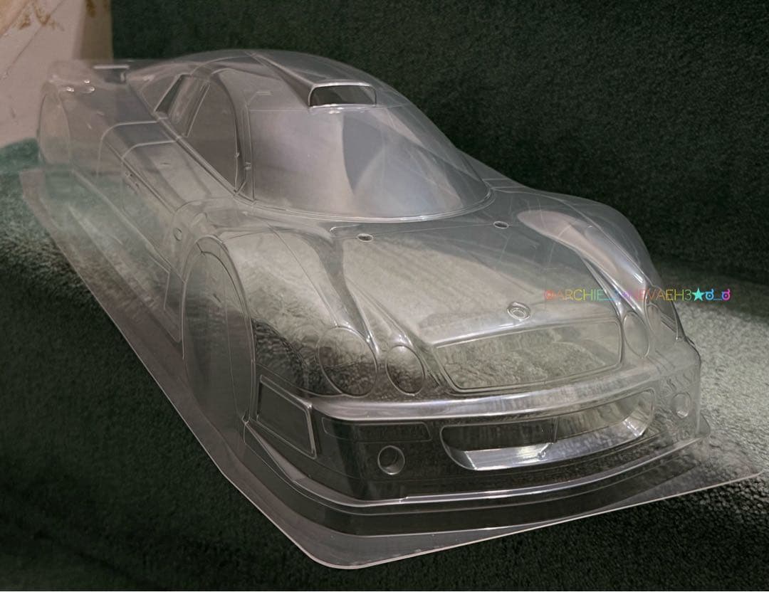 未組立て★タミヤ★メルセデスCLK-GTR オリギナルタイレ TL-01シャーシ