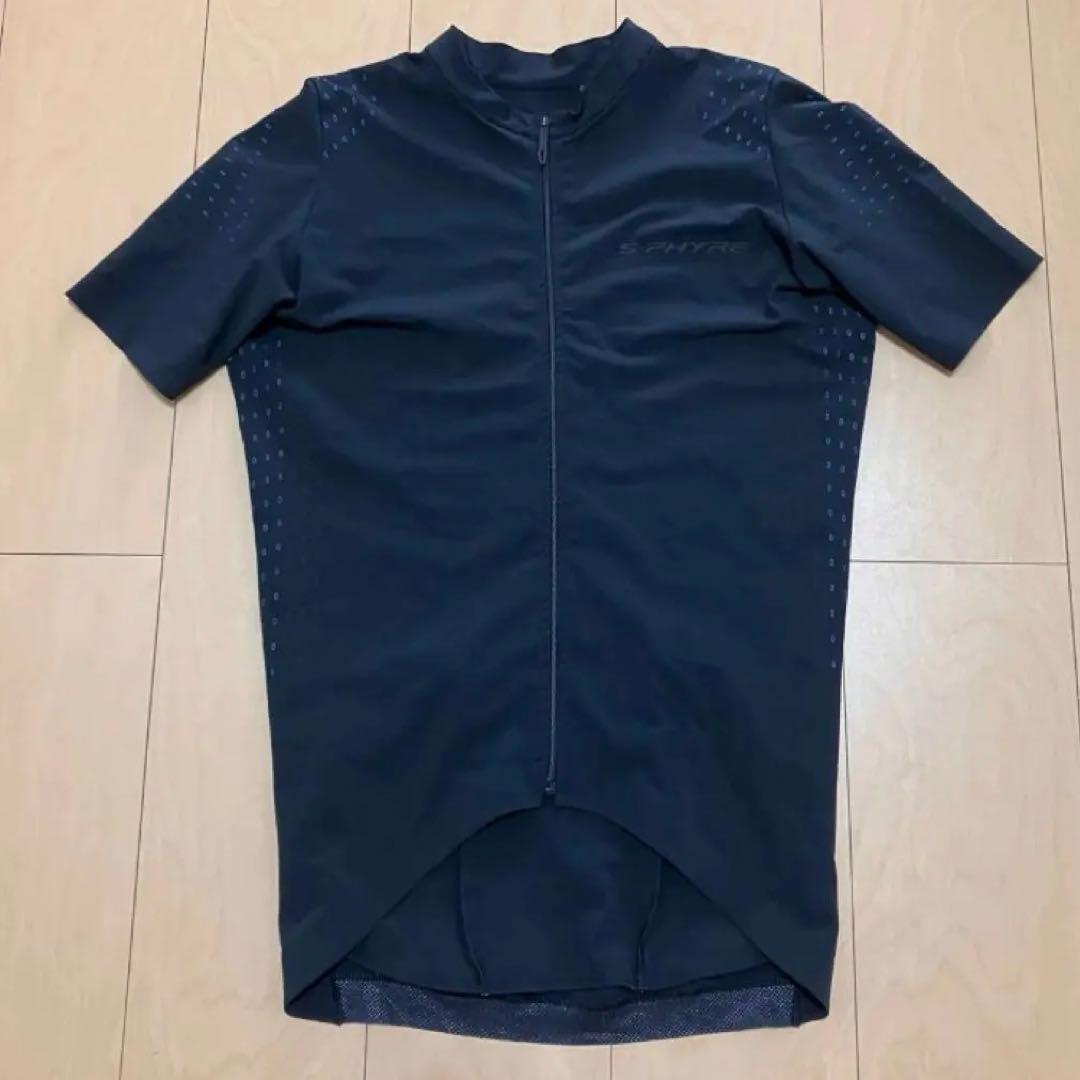 シマノ SHIMANO S-PHYRE サイクルジャージ 半袖 ブラック